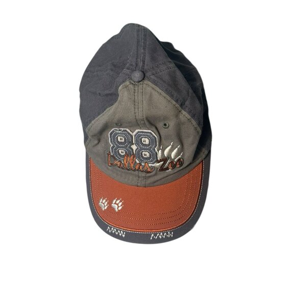 Dallas Zoo '88 Patch Hat Adjustable OSFA Souvenir Baseball Cap Hat Graphix - Picture 1 of 3